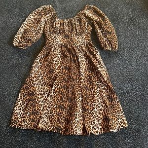 Vixen Leopard Vacation Dress Size Medium-